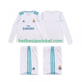 Real Madrid 2017 Voetbalshirts Retro Kind Thuis 2018 - LS